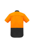Syzmik Mens Rugged Cooling Hi Vis Spliced S/S Shirt ZW815