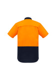 Syzmik Mens Rugged Cooling Hi Vis Spliced S/S Shirt ZW815