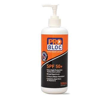 ProBloc SPF 50 Sunscreen 500ml Bottle SS500-50